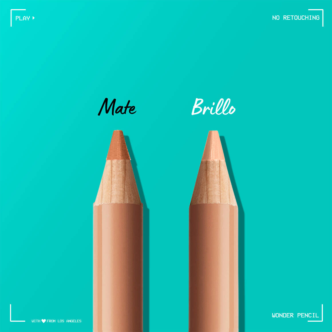mate brillo con wonder pencil