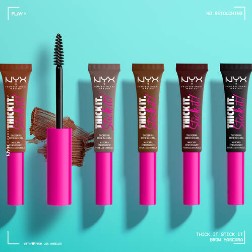 Brow thickening mascara