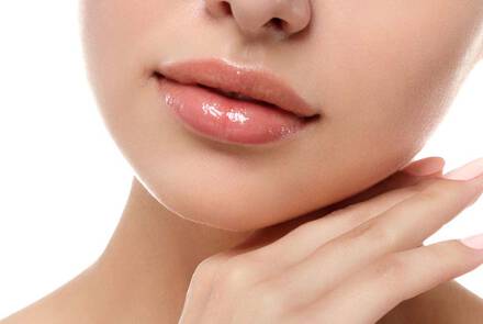 corrector en los labios