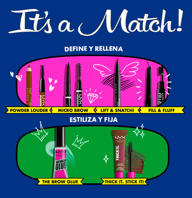 ¿Cejas perfectas? ¡es un match!