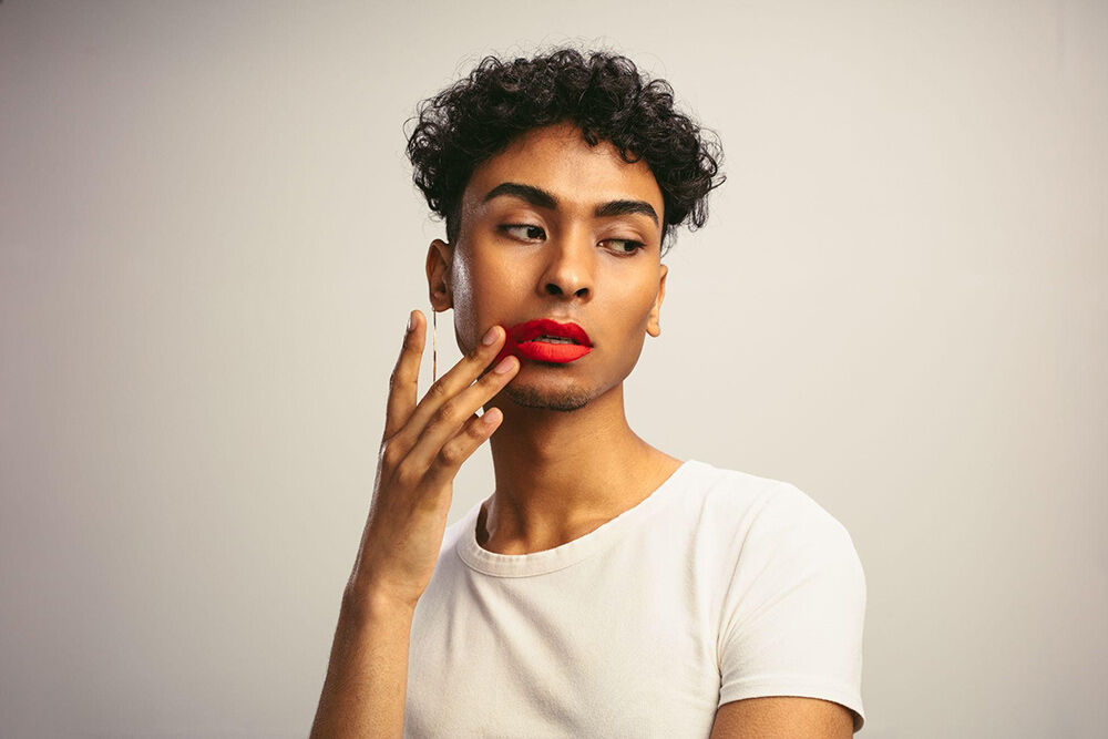 Labios difuminados
