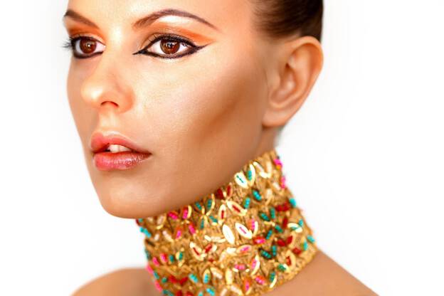 ojos maquillaje egipcio