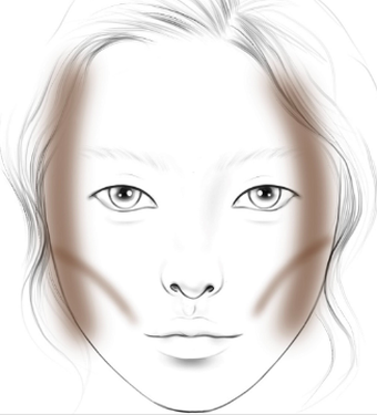 MAQUILLAJE PARA CARA REDONDA PASO A PASO 1
