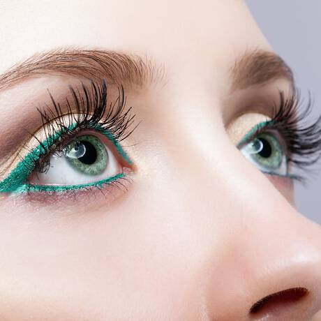 eyeliner para ojos verdes