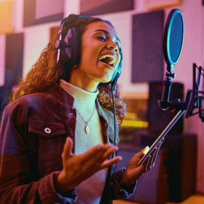 mujer en la musica