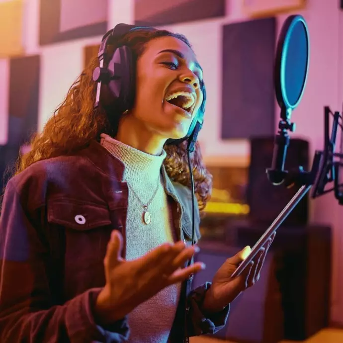 mujer en la musica