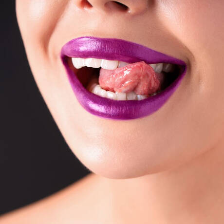 labios morados