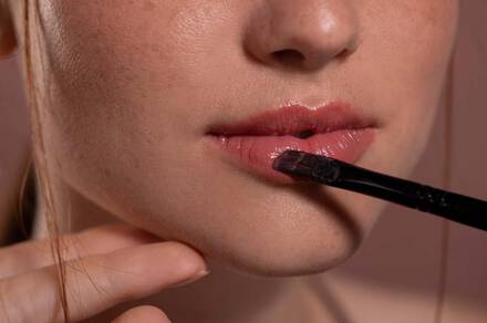 color nude en labios