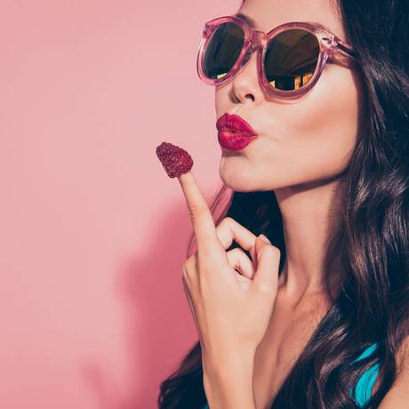 labios frambuesa