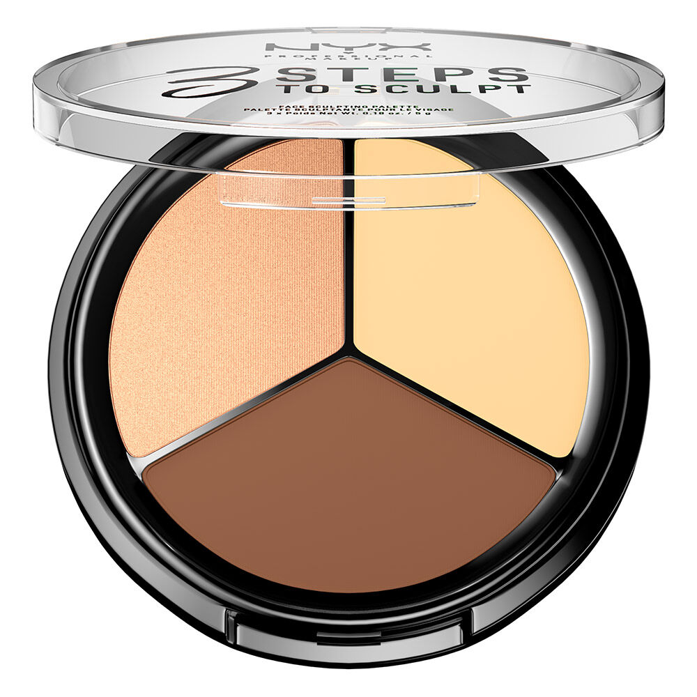 Paleta contour 3 Steps to Sculpt Face Sculpting Palette