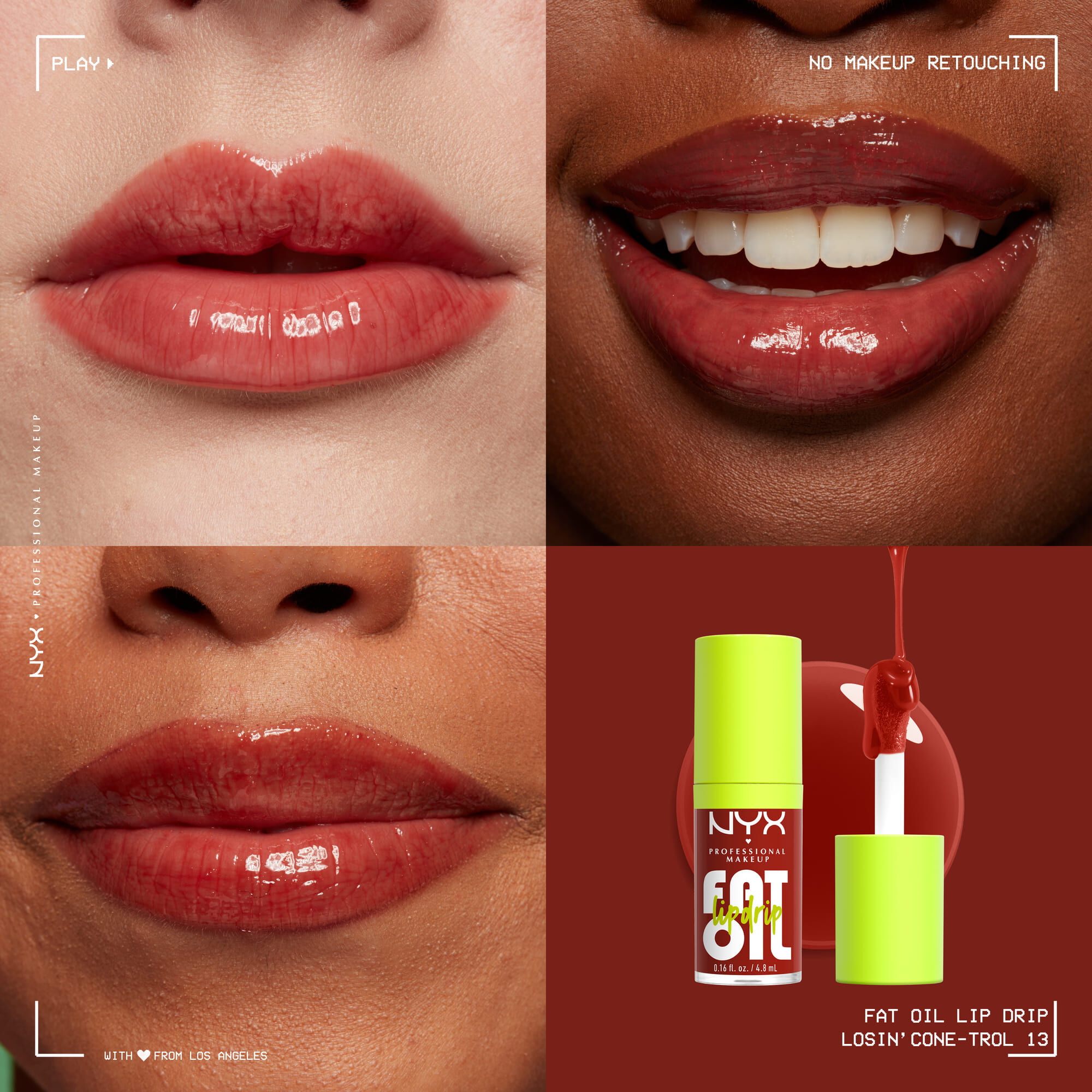 FAT OIL LIP DRIP