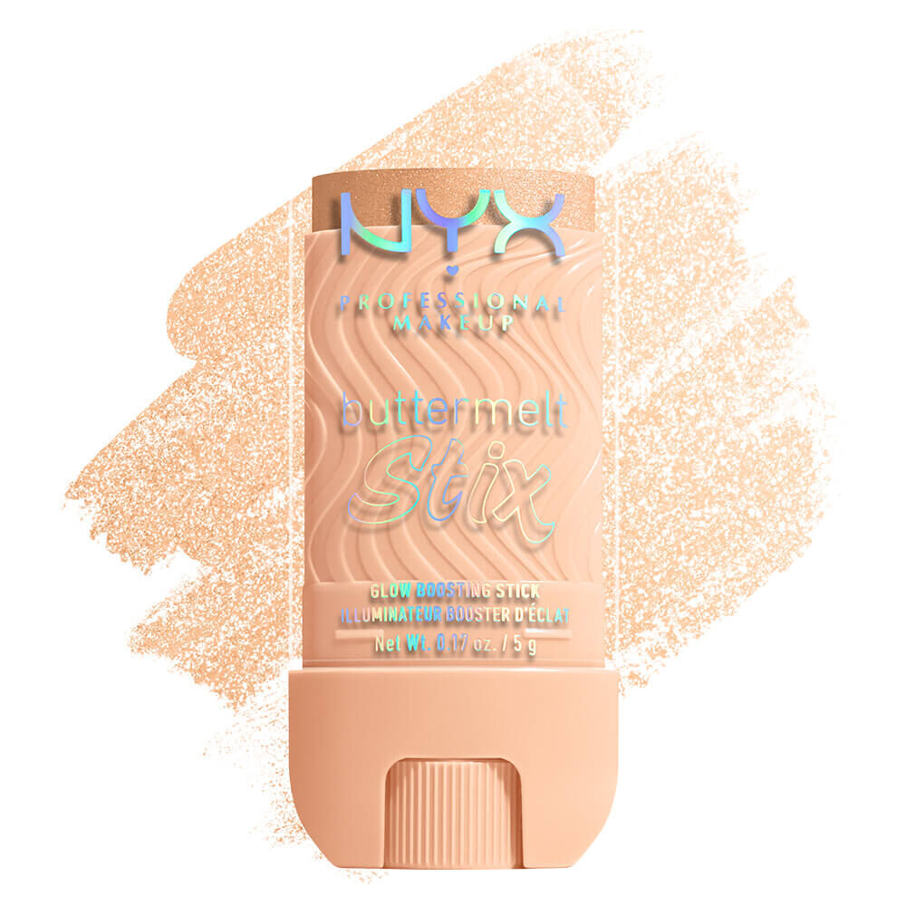 Buttermelt Stix packshot solider show on top of product swatch in shade 06 A Whole Melt