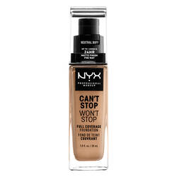 Can't Stop Won't Stop Full Coverage Foundation 0