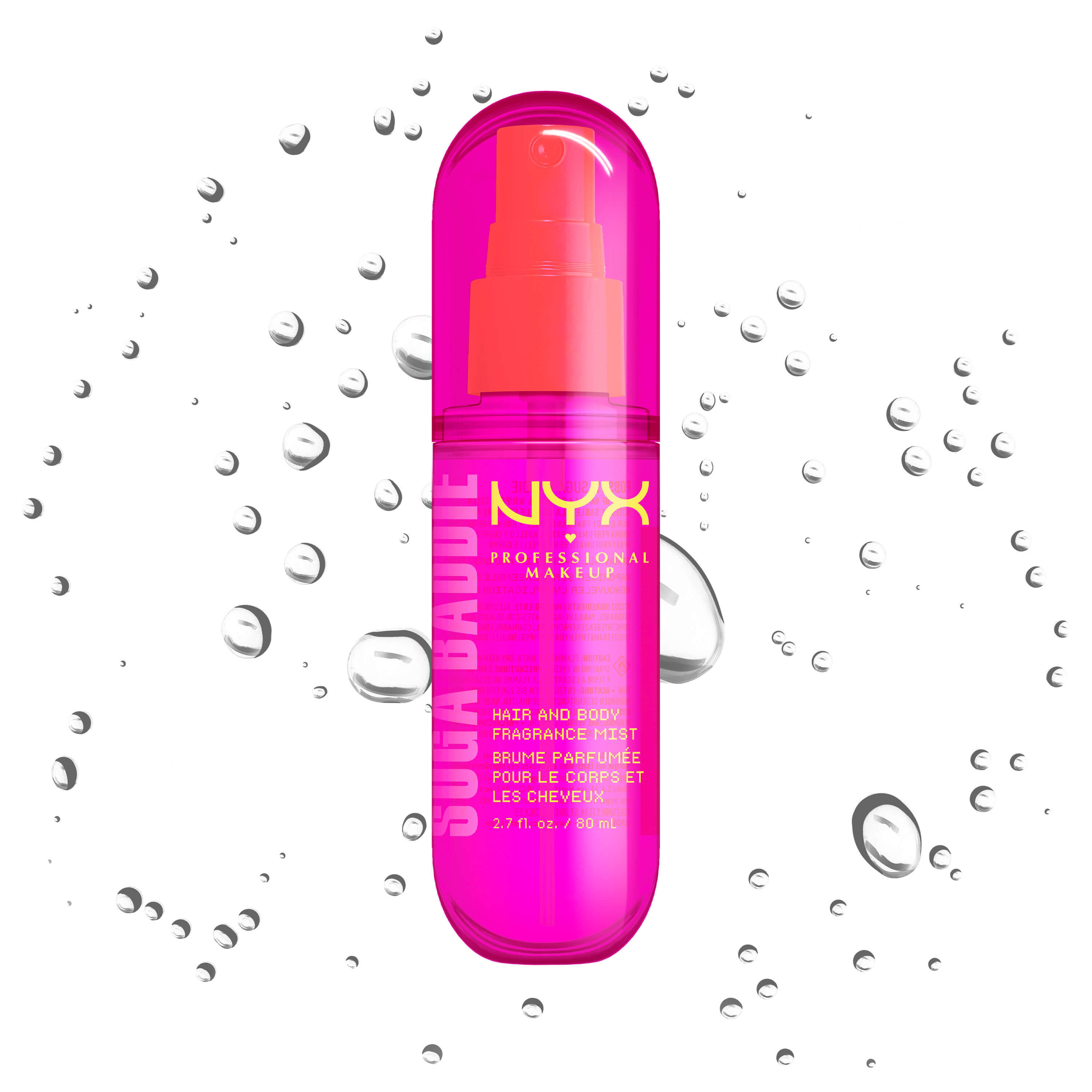 Bruma perfumada para cabello y cuerpo Suga Baddie