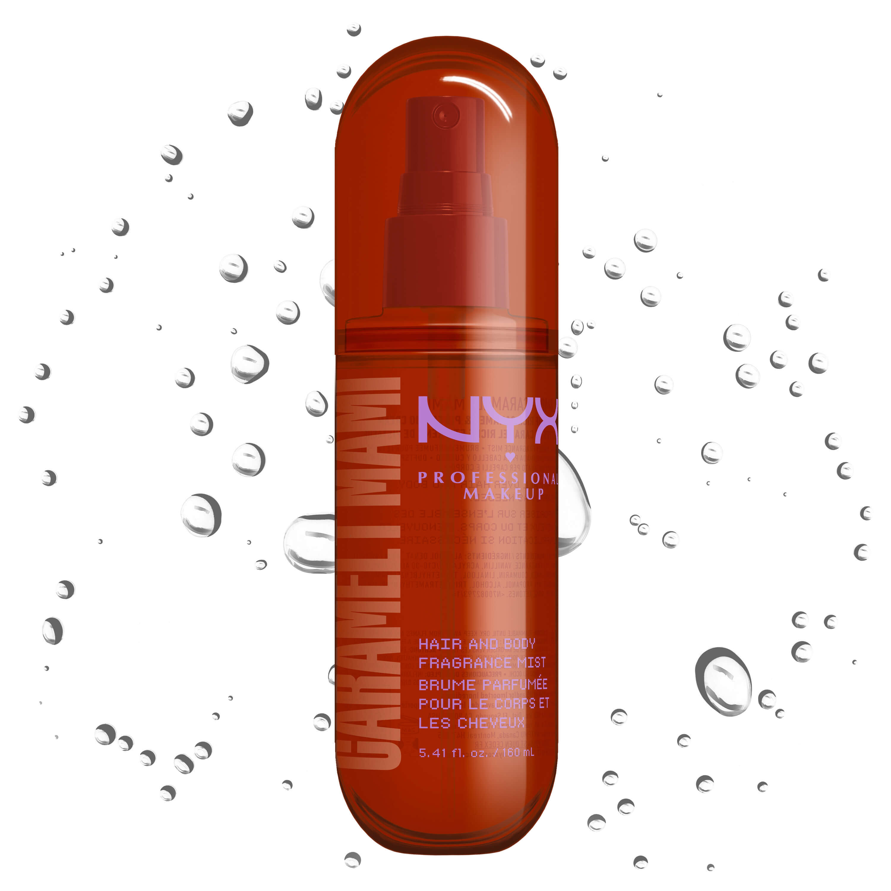 Bruma perfumada para cabello y cuerpo Caramelt Mami