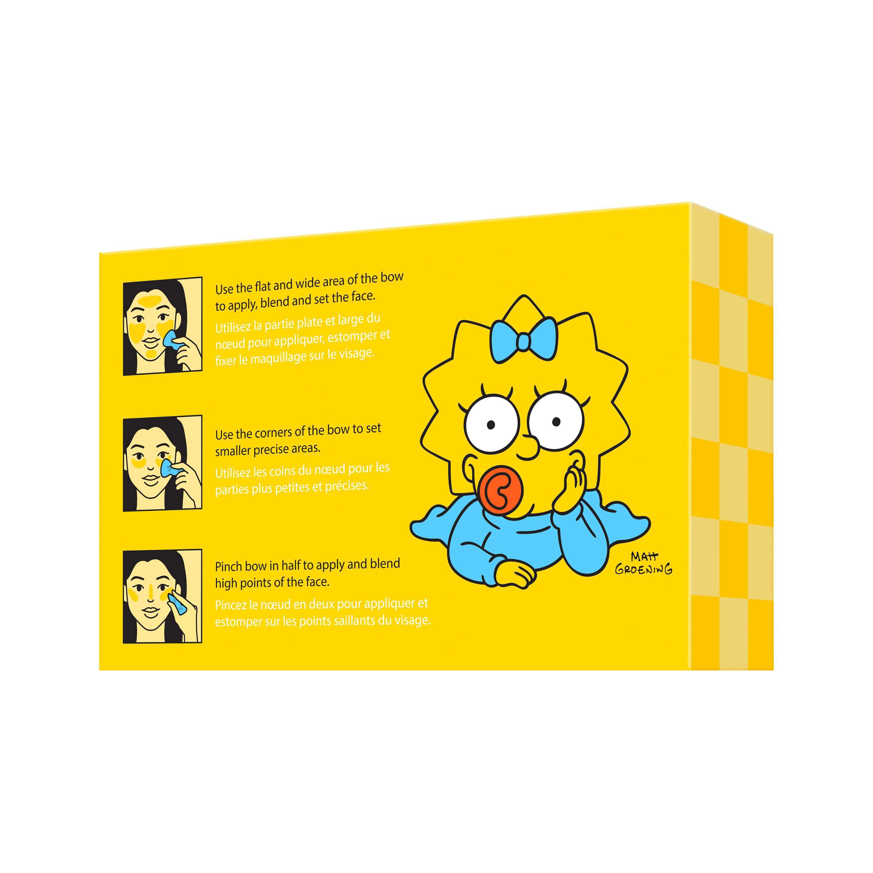 Esponja de maquillaje de Maggie Simpson