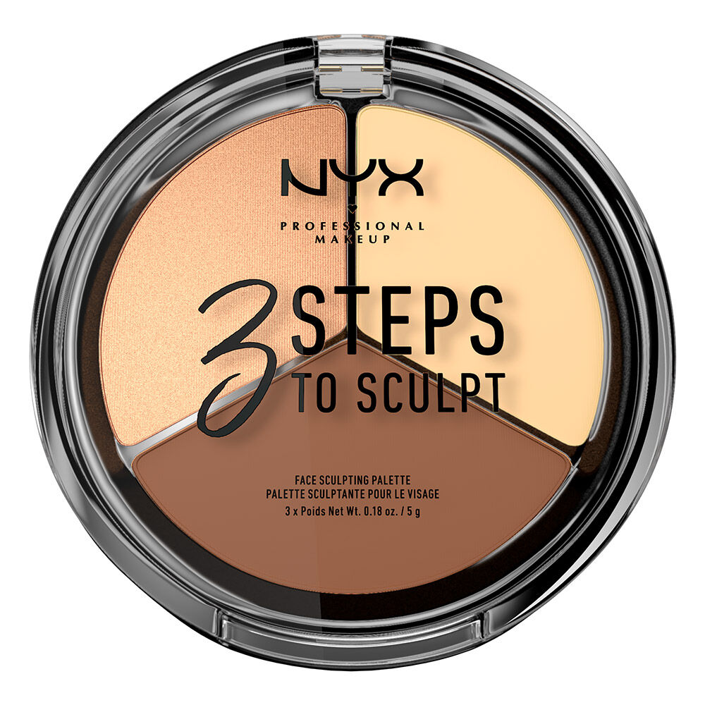 Paleta contour 3 Steps to Sculpt Face Sculpting Palette