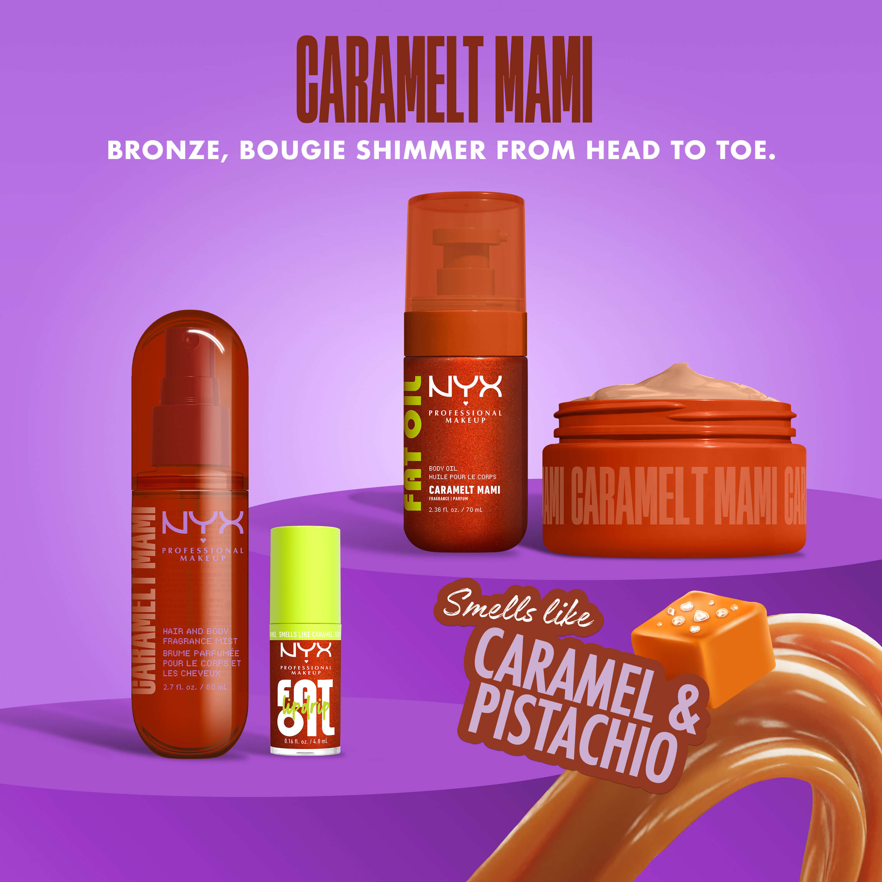 Crema Corporal Fat Oil Body Butter Caramelt Mami