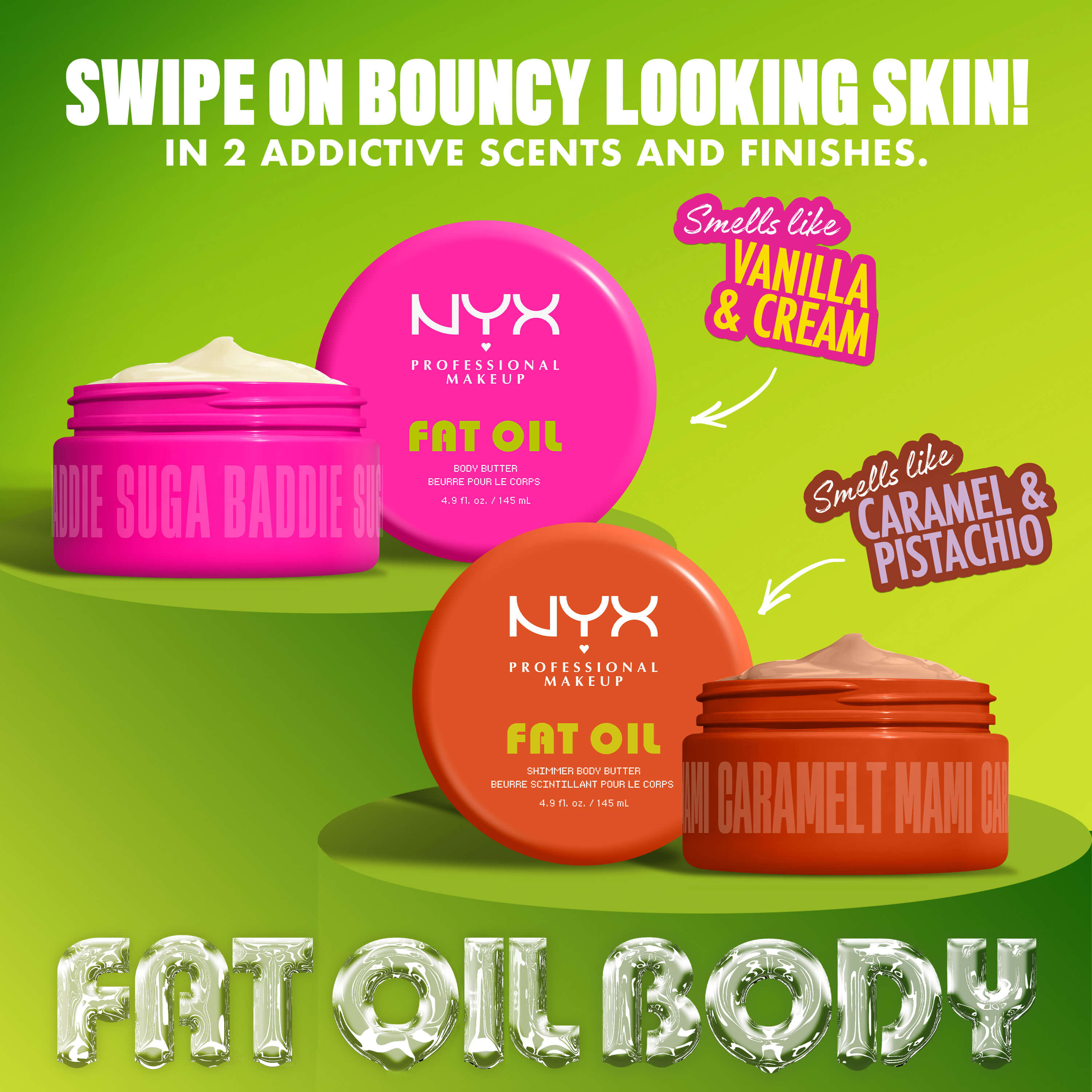 Crema Corporal Fat Oil Body Butter Suga Baddie