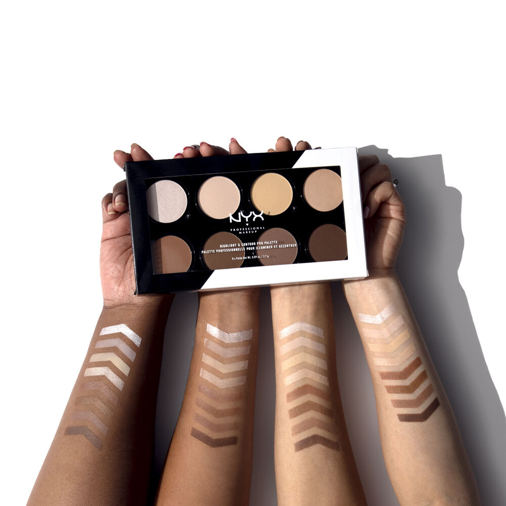 PALETA DE CONTOUR HIGHLIGHT & PALETA CONTOUR PRO PALETTE