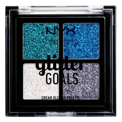Paleta de sombras Glitter Goals Cream Quad Palette 0