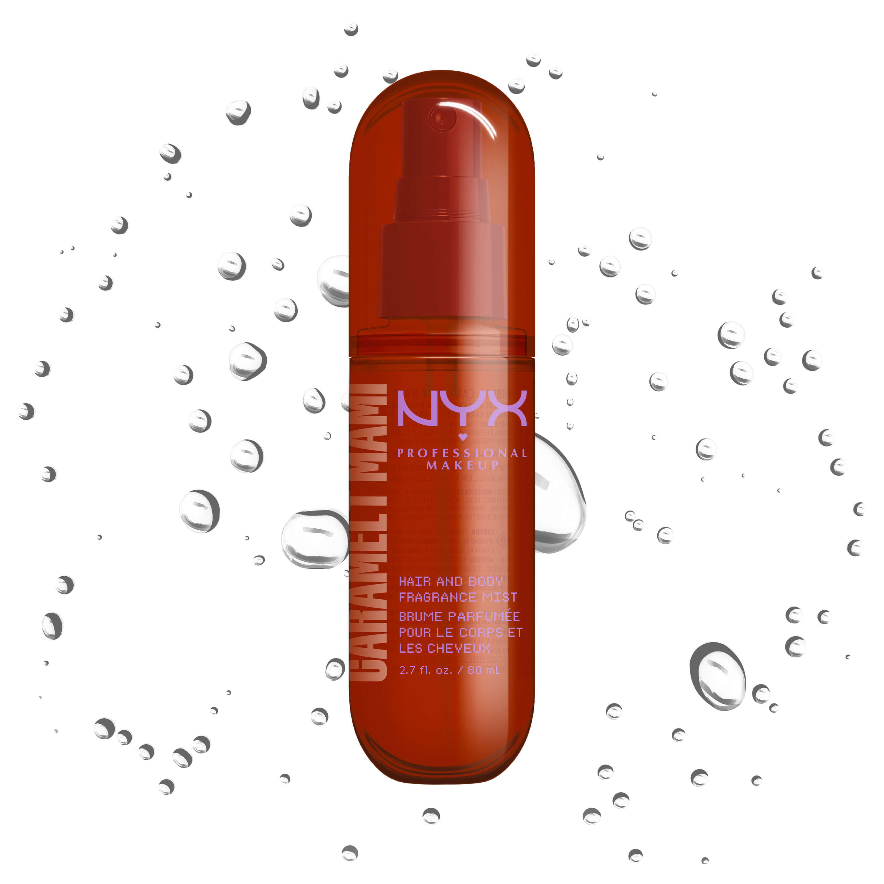 Bruma perfumada para cabello y cuerpo Caramelt Mami