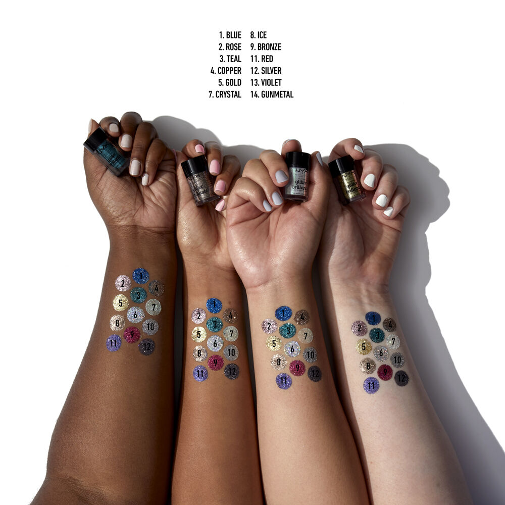 MAQUILLAJE CORPORAL PURPURINA PARA ROSTRO Y CUERPO