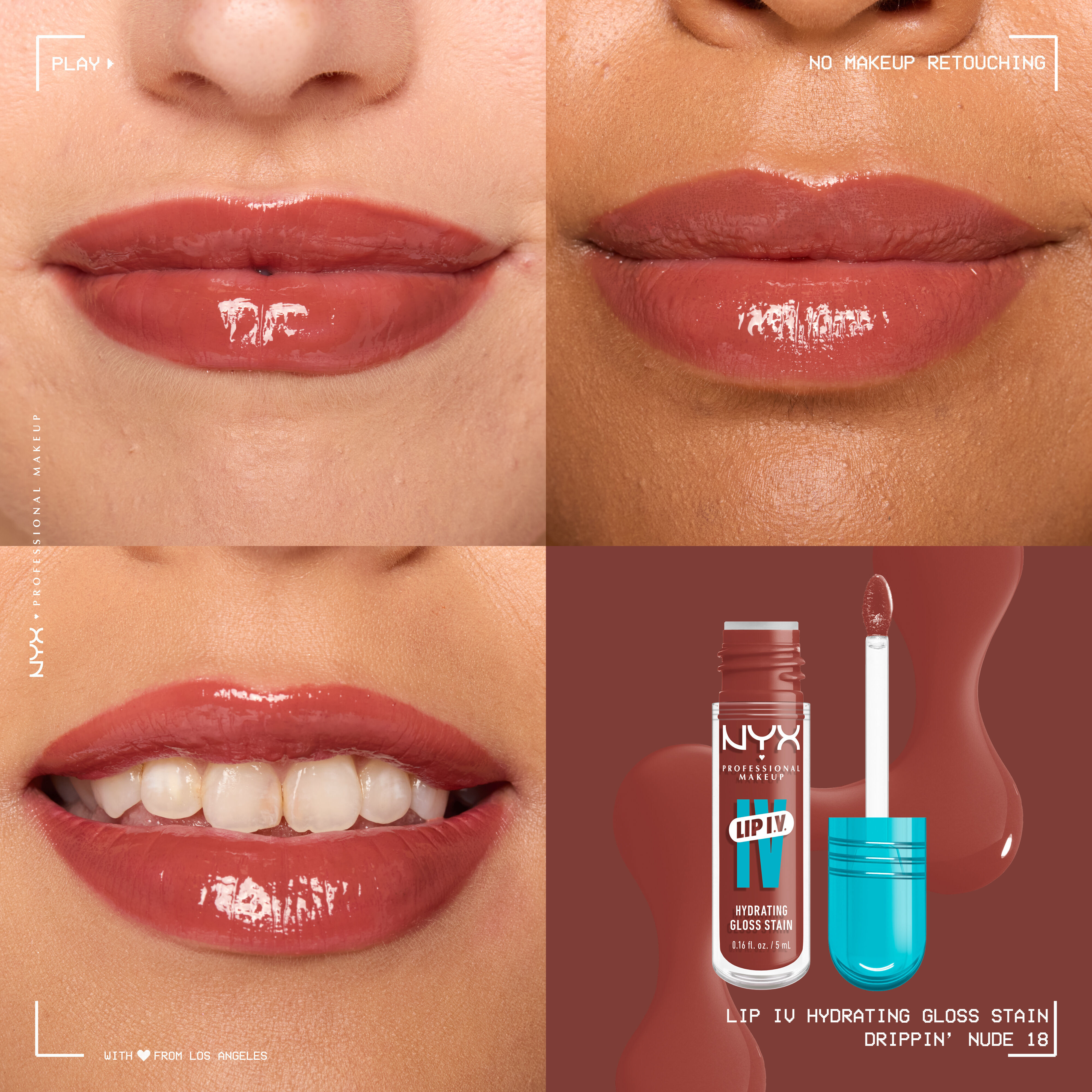 Lip I.V. Tinte Labial Hidratante efecto gloss