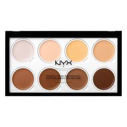 Paleta Contour Highlight & Contour Cream Pro Palette 0
