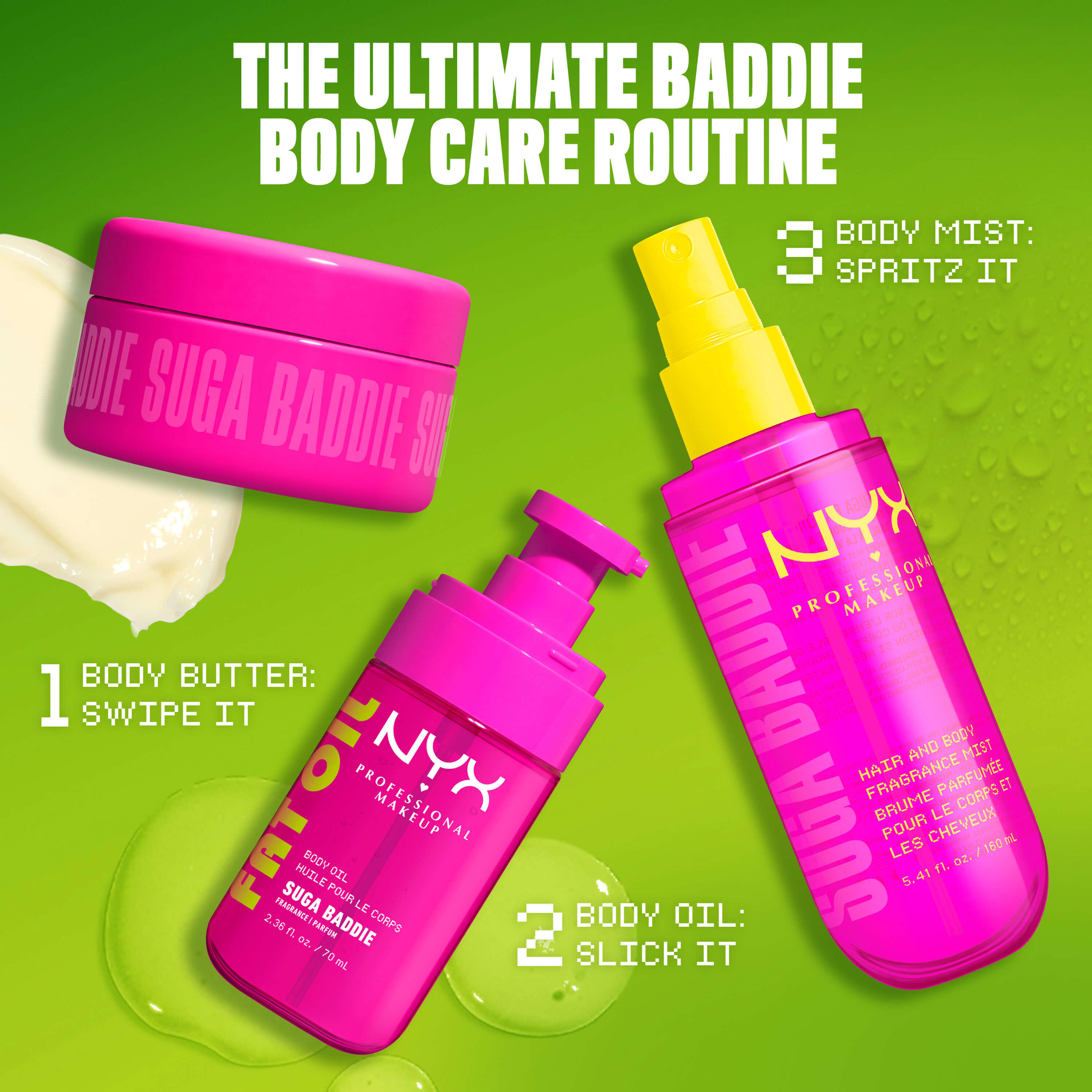 Crema Corporal Fat Oil Body Butter Suga Baddie