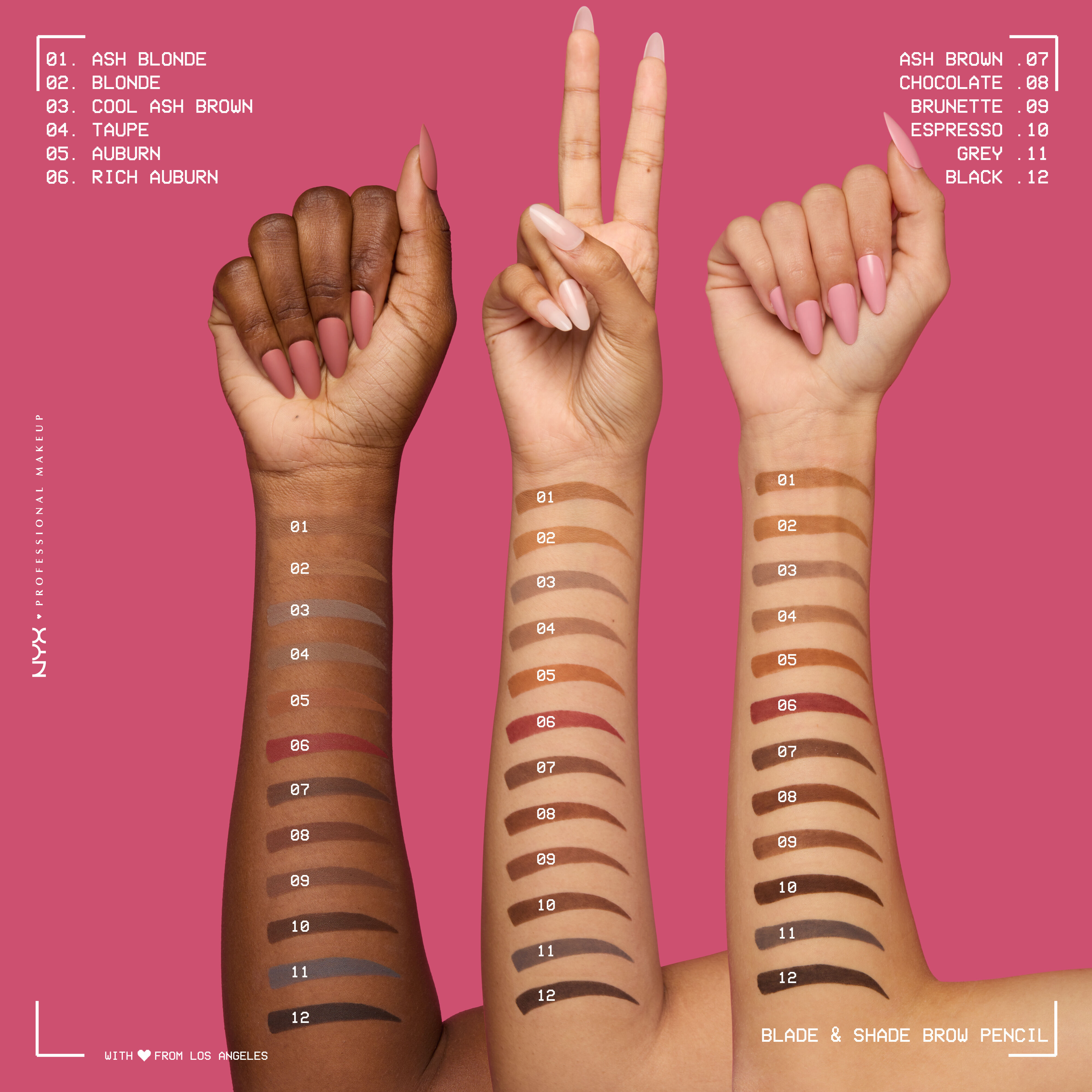 Lapiz de cejas Blade & Shade