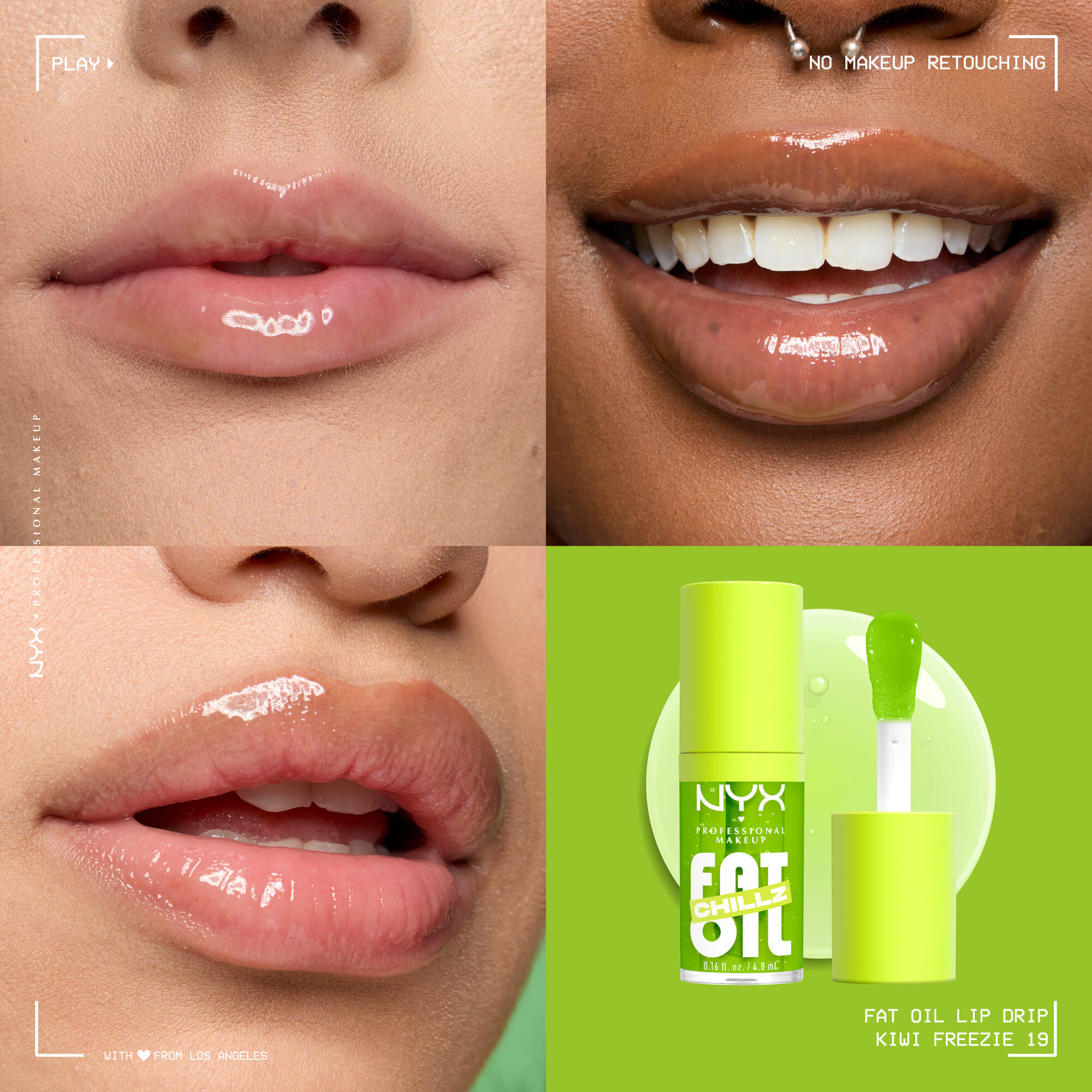 FAT OIL LIP DRIP