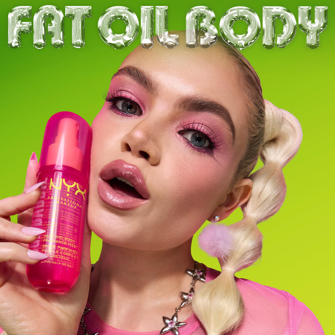 Bruma perfumada para cabello y cuerpo Suga Baddie