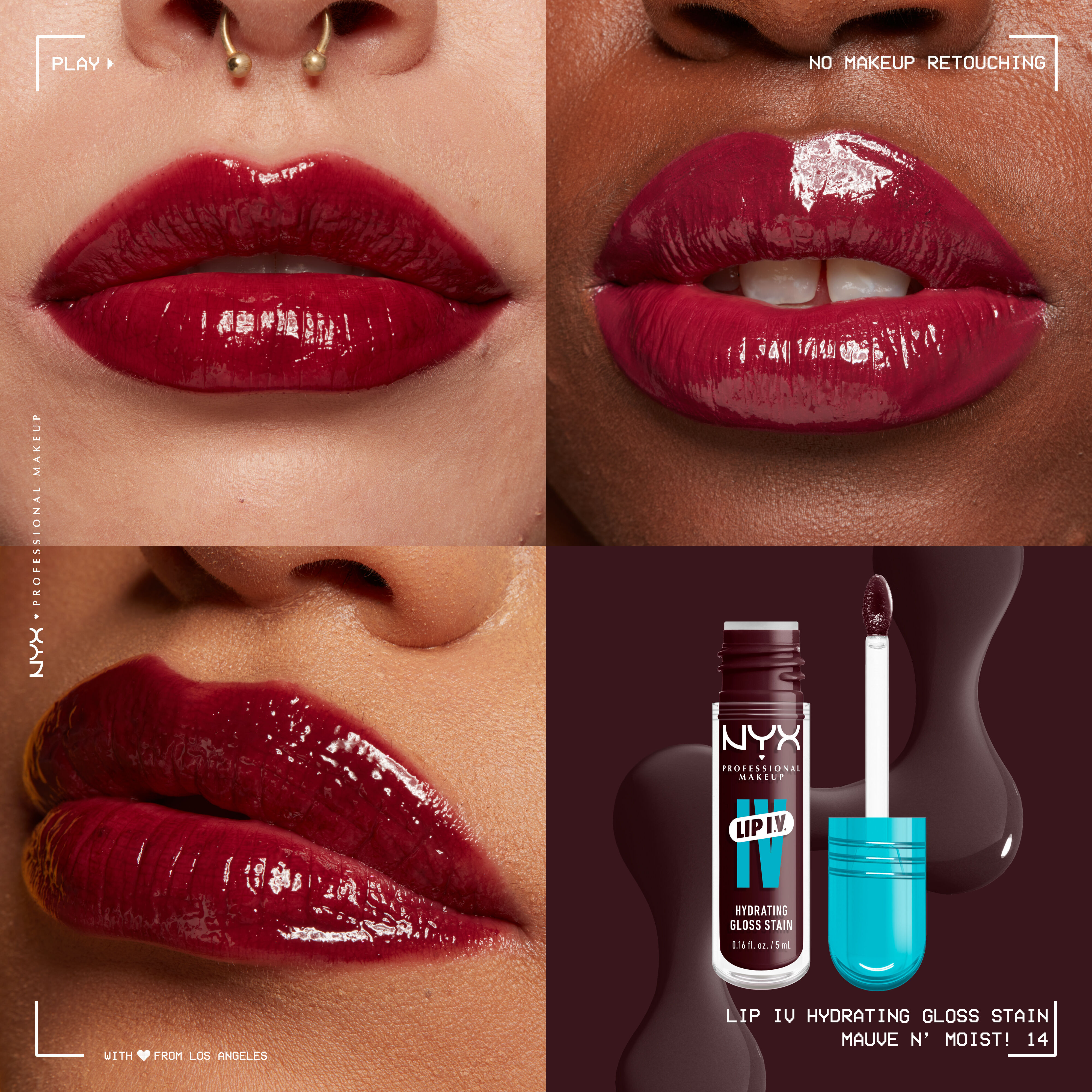 Lip I.V. Tinte Labial Hidratante efecto gloss