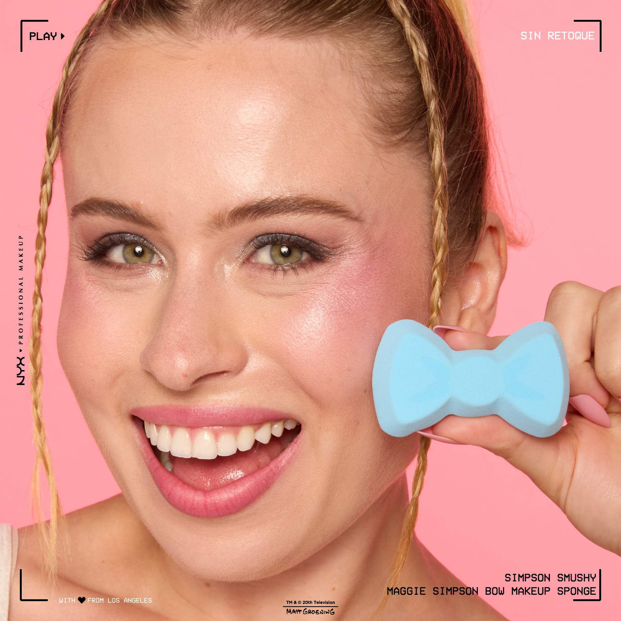 Esponja de maquillaje de Maggie Simpson