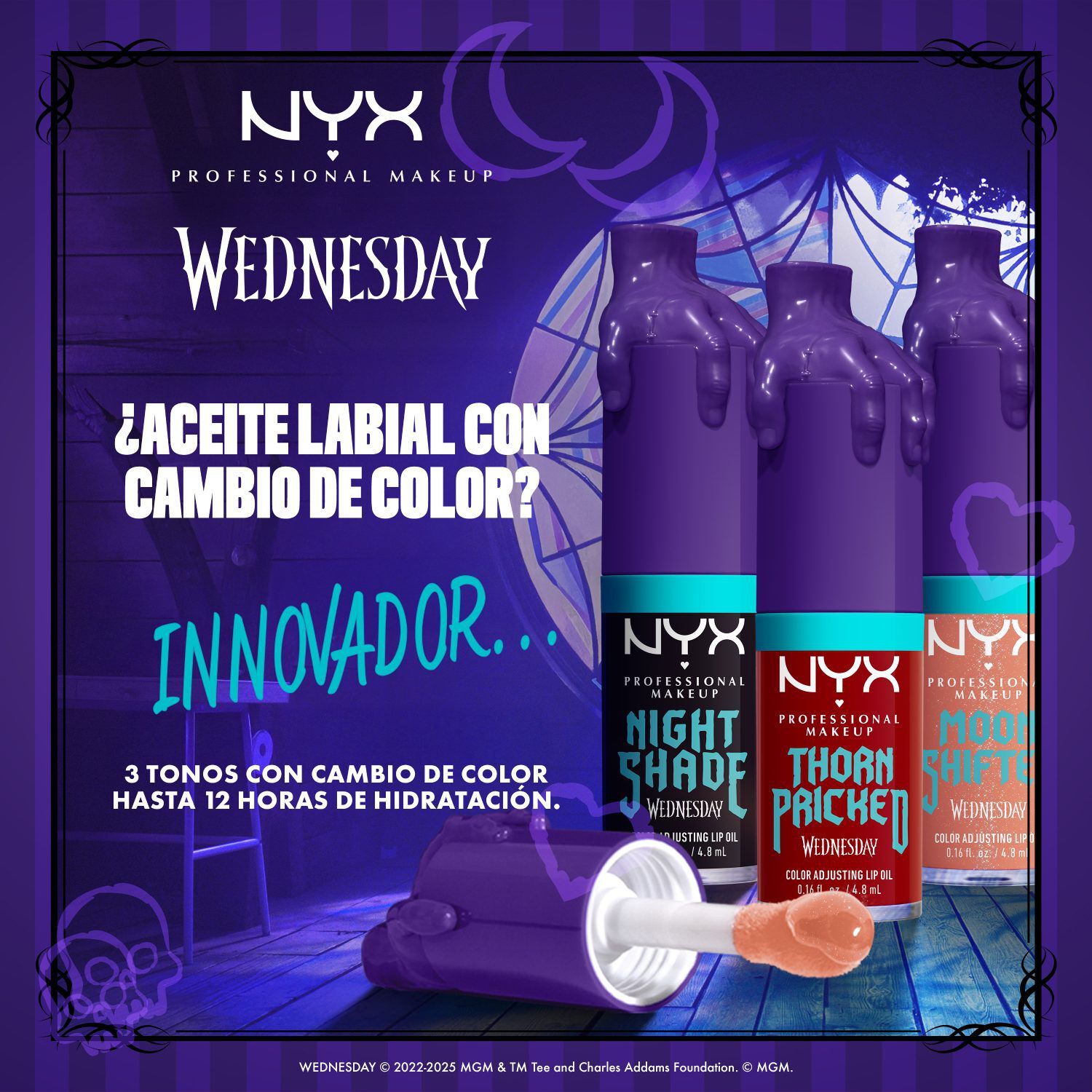 Wednesday Mystery Lip Oil