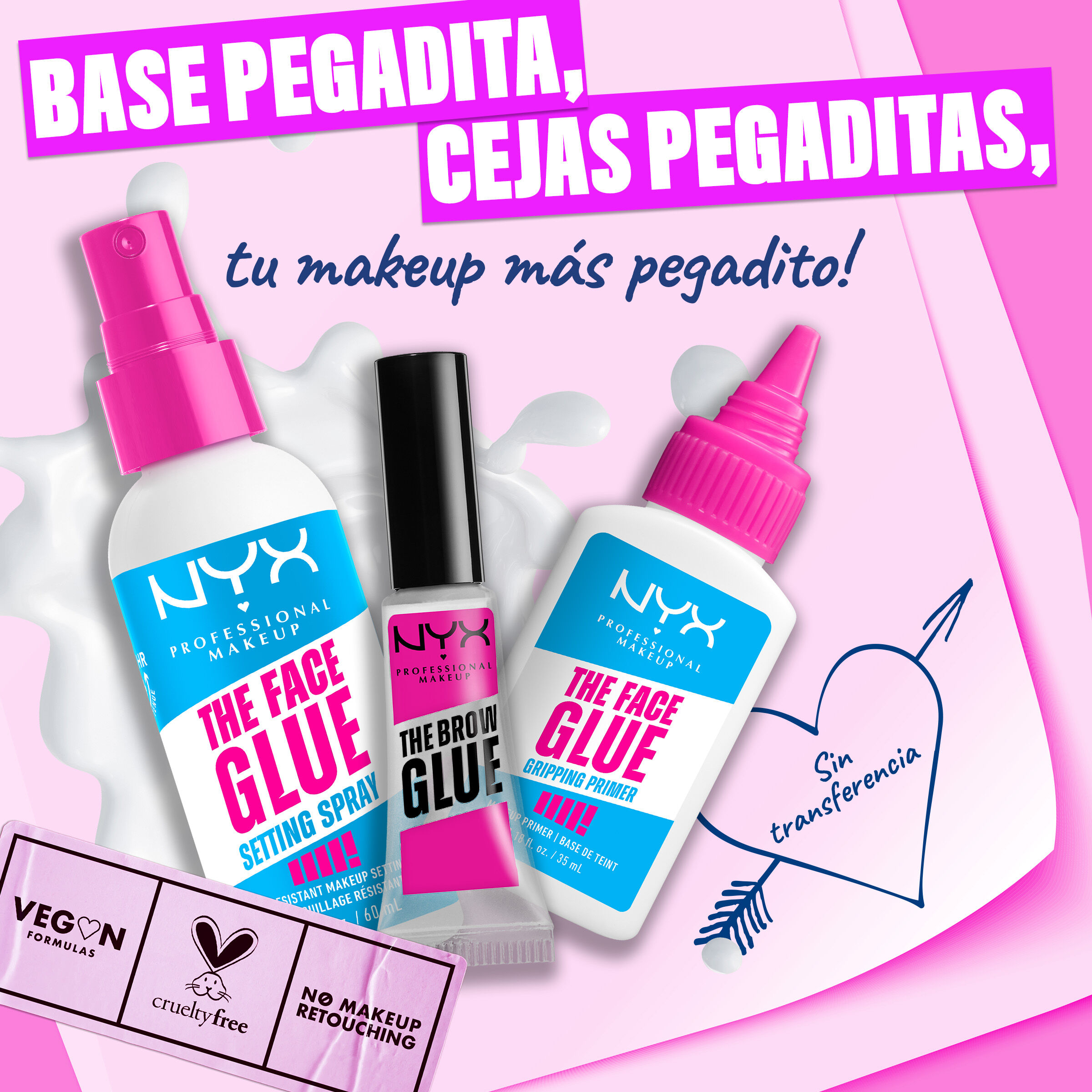 The Face Glue Spray Fijador