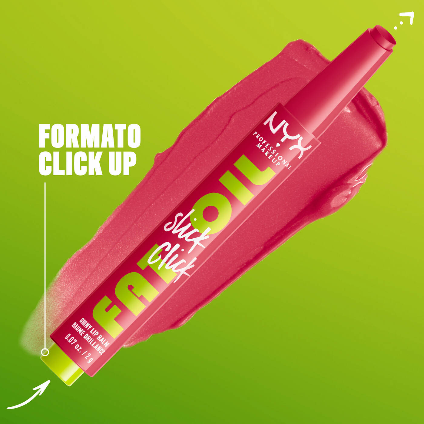 Click Fat Flap Aceite Labial Fat Oil Slick Click | NYX Professional Makeup