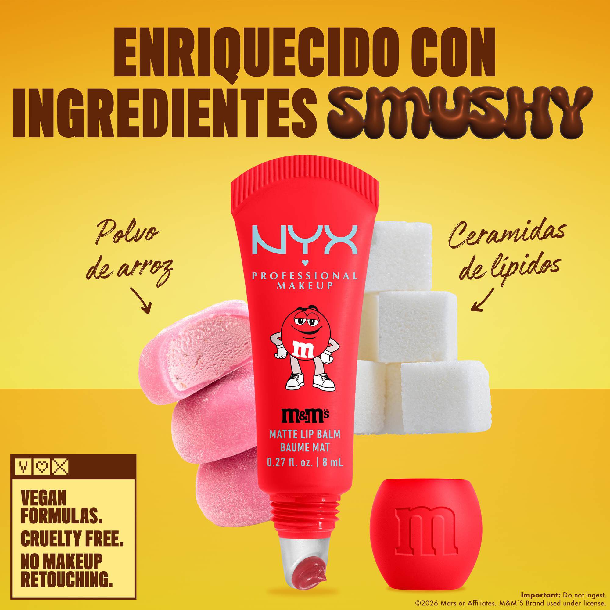 M&M'S Smushy Surprize Matte Lip Balm