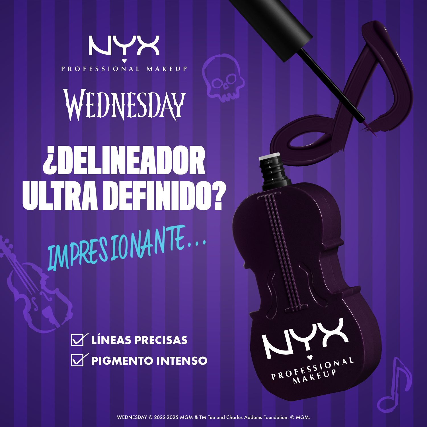 WEDNESDAY VIOLONCHELO VIVID MATTE LIQUID EYELINER